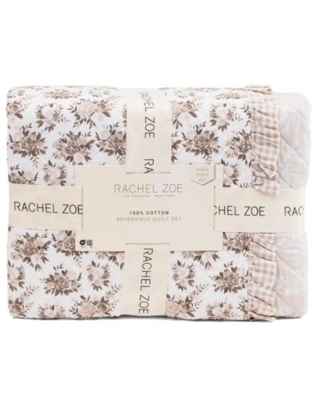Rachel Zoe Floral Reversible Quilt Set